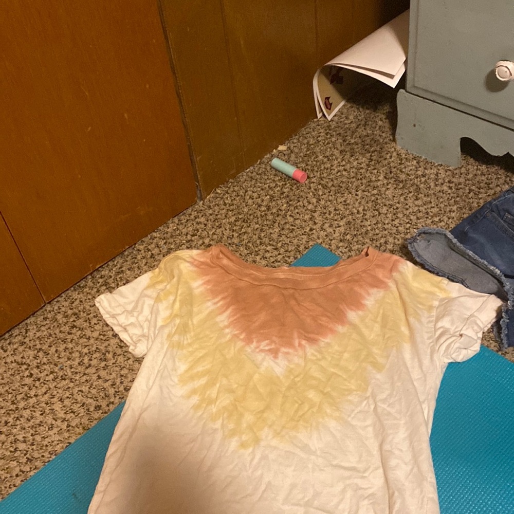 This is a tie-dye T-shirt